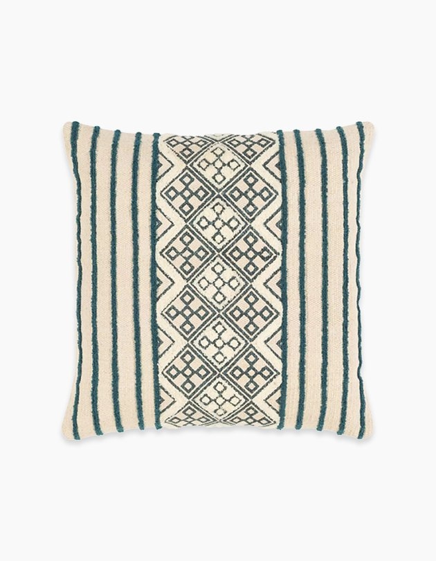 Lilyana Pillow Cover, 20" x 20", Bright Blue - Image 0